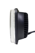~(6 lbs. 12X8X8)~ Jeep XJ/YJ 5x7 Inch Headlight 45 Watt High/Low Tempest Series Quake LED