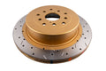 DBA 01-07 Subaru WRX/STI 10 Stud Hole Rear Drilled & Slotted 4000 Series Rotor