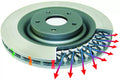 DBA 01-07 Subaru WRX/STI 10 Stud Hole Rear Drilled & Slotted 4000 Series Rotor