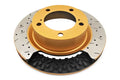 DBA 01-07 Subaru WRX/STI 10 Stud Hole Rear Drilled & Slotted 4000 Series Rotor