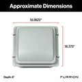 FURRION RV ROOF VENT FAN WITH ELECT