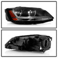 1718 JETTA W/LED DRL ONLY HALOGEN HEADLIGHTS OE RIGHT