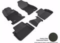 3D MAXpider 2017-2019 Subaru Impreza Kagu 1st & 2nd Row Floormats - Black