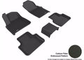 3D MAXpider 2017-2020 Audi Q7/Q8 Kagu 1st 2nd Row Floormats - Black