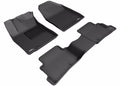 3D MAXpider 2019-2020 Hyundai Kona Electric Kagu 1st & 2nd Row Floormats - Black