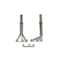 Upright Headers Gm 2.8/3.1/3.4L V6 Round Port Upright Headers 1-1/2 Inch Primary 20 Inch Long 27 Inch Tall 2-1/2 Inch X 10 Inch Collector 409SS Natural Finish FlowTech