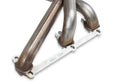 Upright Headers Gm 2.8/3.1/3.4L V6 Round Port Upright Headers 1-1/2 Inch Primary 20 Inch Long 27 Inch Tall 2-1/2 Inch X 10 Inch Collector 409SS Natural Finish FlowTech
