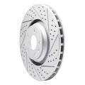 DFC 08-11 Audi Tt Quattro Front Right Drilled & Slotted Geoperformance Rotor