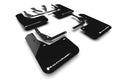 Rally Armor 24-25 Hyundai Kona/Kona EV Black UR Mud Flap w/Metallic Black Logo