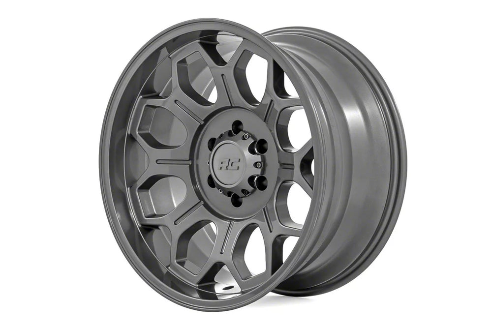 Rough Country 77 Series Wheel One-Piece Gunmetal Gray 20x9 6x135 0mm