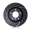 StopTech Power Slot 1993 Ford Mustang SVT Cobra/ SVT Cobra R Front Left Slotted Cryo Rotor