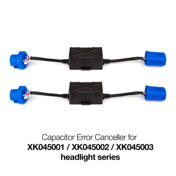 XK Glow RGB 2in1 LED Headlight Bulb Million Color RGB/LED Headlight Kit (2x H3)