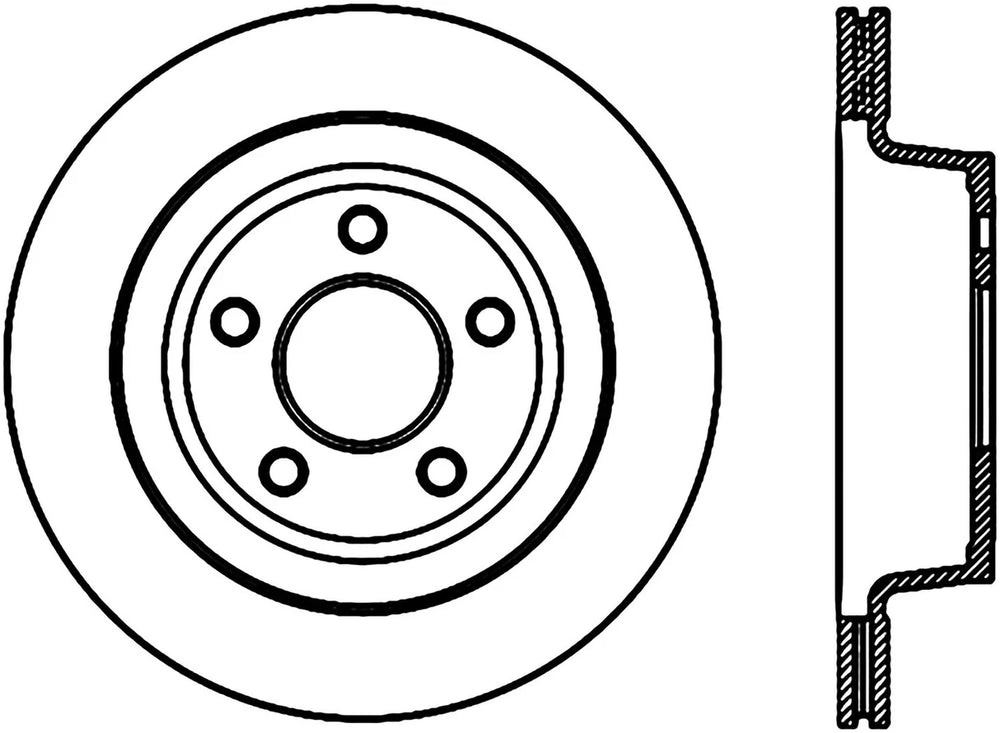 Cryo Sport Slotted Rotor