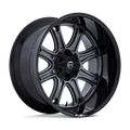 D853 20X10 6X135/5.5 M-GNMTL BLK-LP