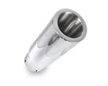 Stainless Works Double Wall Straight Cut Exhaust Tips - 3 1/2in Body 3.00in ID
