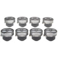 Mahle OE GM 5.7L 350 V8 Flat Top Coat .030 w/ P Aftermarket Version Piston Set (Set of 8)
