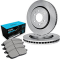 R1 Concepts E- Line Series Brake Rotor with Ceramic Brake Pads Fits Dodge Durango