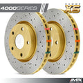 DBA 17-18 Ford Focus RS Rear 4000 Series Plain Rotor