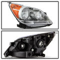 SPYDER headlights close-up