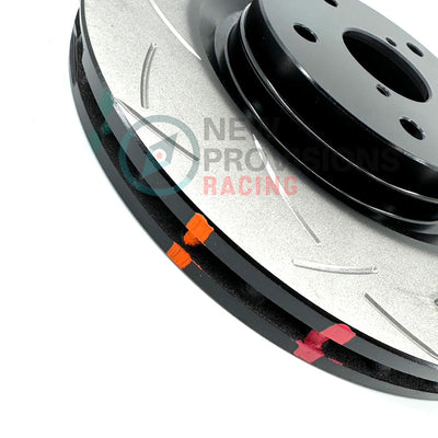 DBA 09-18 Subaru Forester SK 2.5L 2.5i 2.5L T3 Front Slotted 4000 Series Rotor