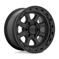 REVERT 24x9.5 6x139.70 SATIN BLACK MILLED (15 mm)