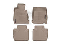 WeatherTech Tan Front and Rear Floorliners Fits -20-17 Gran Turismo 45202-1-4