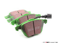 EBC 12-14 Volkswagen Golf R 2.0 Turbo Greenstuff Front Brake Pads