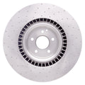 DFC 07-14 Mercedes-Benz S63 AMG Front Brake Rotor - Dimpled