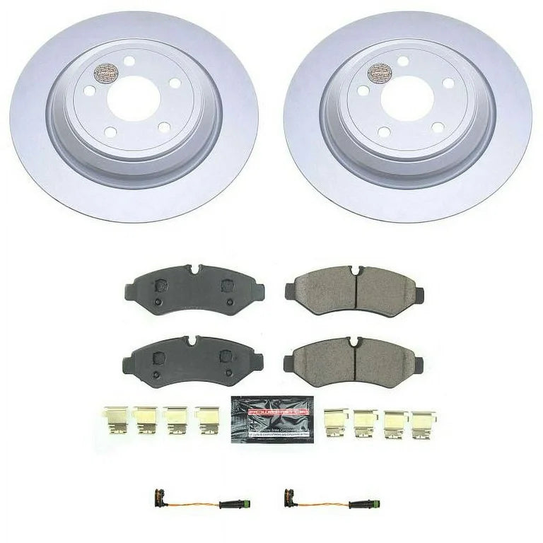 Power Stop 2020 Mercedes-Benz Sprinter 3500 Rear Z23 Evolution Sport Coated Brake Kit