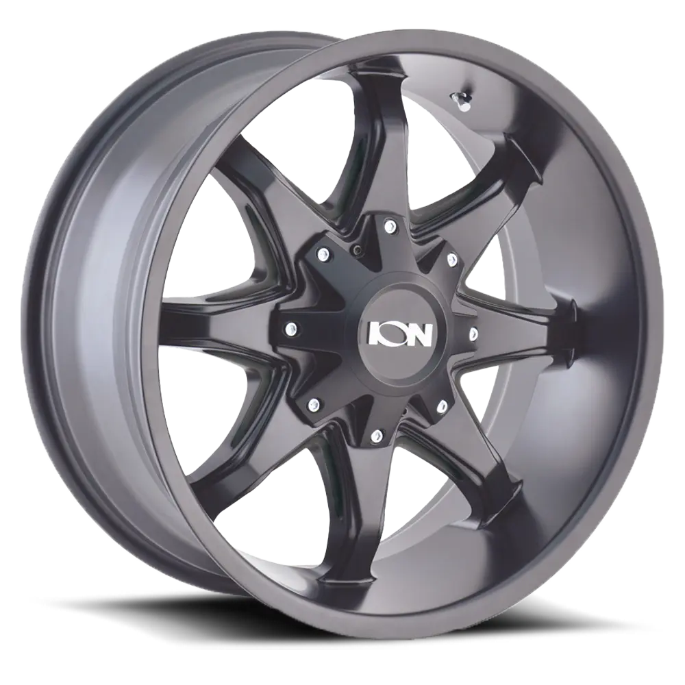 The Wheel Group black auto part