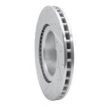 DFC 12-21 Tesla Model S Front Right Drilled & Slotted Silver Brake Rotor
