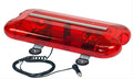 PRIORITY 1 RED LENSMAGNET MOUNT COMMERCIAL MINI BAR LIGHT HALOGEN ROTATING WARNING LIGHTS