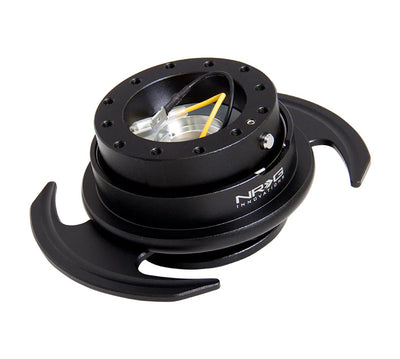 NRG Quick Release Kit Gen 3.0 - Black Body / Carbon Fiber Ring w/ Carbon Fiber Handles