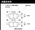 Hawk 02-06 Mini Cooper / Cooper S 18mm HT-10 Race Front Brake Pads
