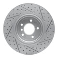 DFC 04-10 BMW 645Ci Rear Left Drilled & Slotted Geoperformance Rotor
