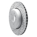 DFC 04-10 BMW 645Ci Rear Left Drilled & Slotted Geoperformance Rotor