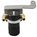 Moroso Chrysler 5.7L (w/Aftermarket Intake) Air/Oil Separator Catch Can - Billet Aluminum - Black