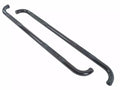 3" ROUND SIDE BARS MILD STEEL BLACK