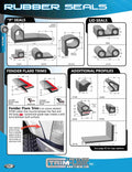 EPDM SPONGE DSEAL W/PSA 250FT