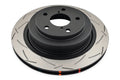 DBA 01-07 Subaru WRX / 05-07 Subaru Forester XT Rear Slotted 4000 Series Rotor