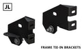 Tow Bar Adapters for Roadmaster Blackhawk 2 Nighthawk or Sterling Tow Bars (Black Powder Coated)