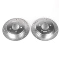 Power Stop 03-07 Cadillac CTS Front Evolution Drilled & Slotted Rotors - Pair