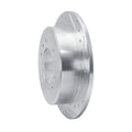 R1 76-80 Chevrolet Luv Front Right Drilled & Slotted Silver Brake Rotor