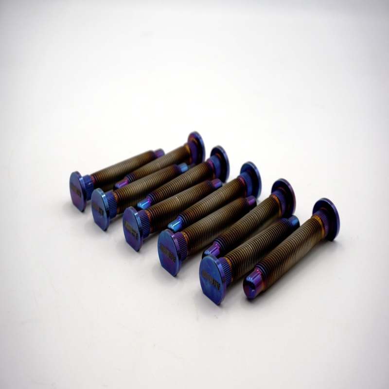 BLOX Racing titanium auto part