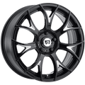 MR126 17X8 5X112 G-BLK MILL 45MM