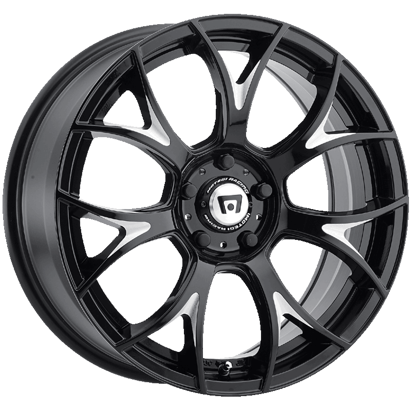MR126 17X8 5X112 G-BLK MILL 45MM