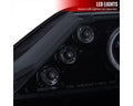 SMOKED LENS GLOSS BLACK HOUSING PRO