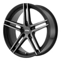 MONOPHONIC 20x10 5x120.00 SATIN BLACK W/ TITANIUM BLACK FACE (35 mm)