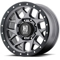XD127 16X8 6X5.5 M-GRY BLK-RING 00MM