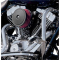 S&S Cycle Domed Bobber Air Cleaner Cover w/ Machined Highlights - Black